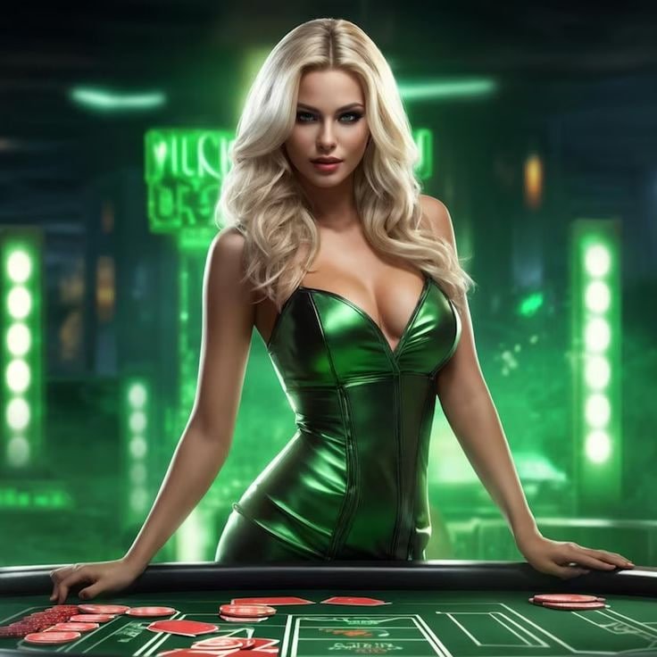 Antarmuka Caribbean Stud Poker kacang99 menampilkan meja dealer langsung dengan streaming HD